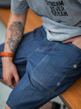 Maden 2022 New Summer Short Pants For Man American Vintage Denim Large Pockets Straight Slim Fit Casual High Quality Male Brand